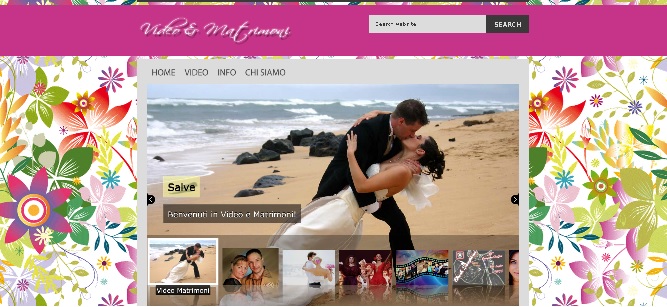 Pagina web www.videoematrimoni.it